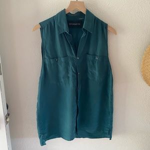 Reformation Button-Down Tank Top, S/M